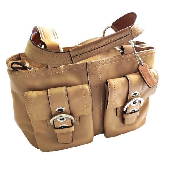Coach Leather Handbag - Picture 1 of 13